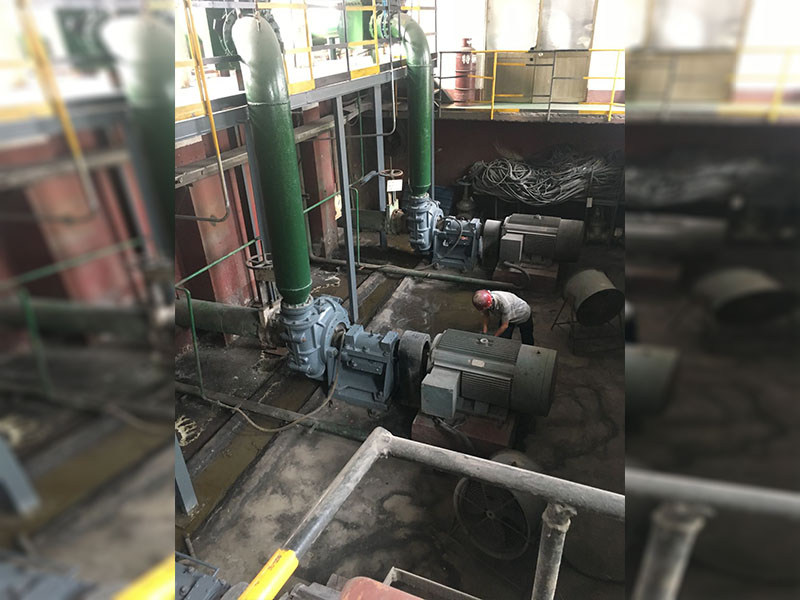 鋼(gang)廠使用現場(chǎng)實例